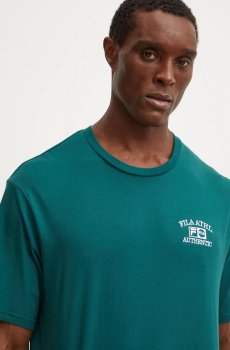 Хлопковая футболка Fila Lezhe