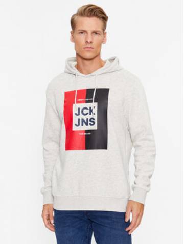 Jack&Jones Світшот Oscar 12235248 Сірий Regular Fit Jack&Jones Світшот Oscar 12235248 Сірий Regular Fit