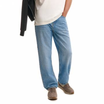 Cropp - Джинси relaxed - синій Cropp - Джинси relaxed - синій