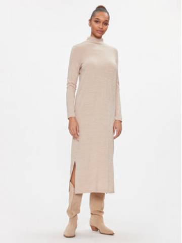 Vero Moda Трикотажна сукня 10293849 Écru Regular Fit Vero Moda Трикотажна сукня 10293849 Écru Regular Fit