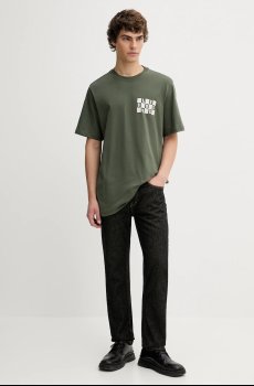 Хлопковая футболка Les Deux Rook