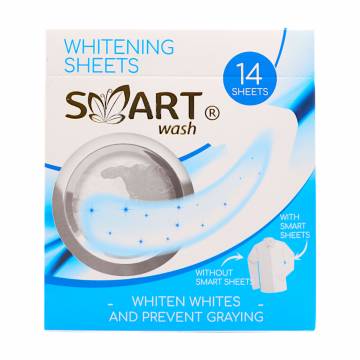 Салфетки для стирки Smart Wash отбеливающие, 14 шт Салфетки для стирки Smart Wash отбеливающие, 14 шт