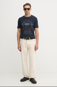 Хлопковая футболка Aeronautica Militare