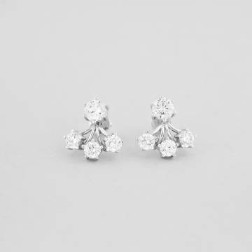 Серебряные серьги Minimal 25058р Серебряные серьги Minimal 25058р