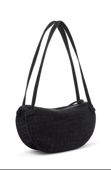 Замшевая сумочка Tous Hombro Halfmoon