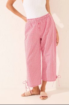 Хлопковые пижамные брюки womensecret