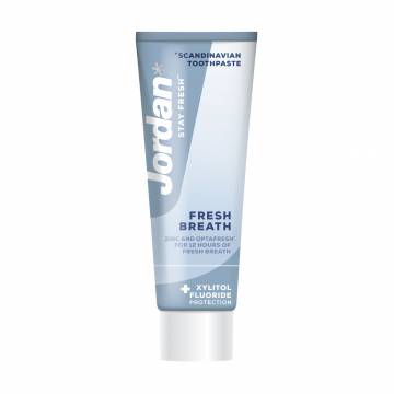Зубная паста Jordan Stay Fresh Fresh Breath Свежее дыхание, 75 мл Зубная паста Jordan Stay Fresh Fresh Breath Свежее дыхание, 75 мл