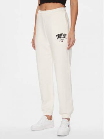 Tommy Jeans Спортивні штани New Varisty DW0DW16379 Білий Relaxed Fit Tommy Jeans Спортивні штани New Varisty DW0DW16379 Білий Relaxed Fit