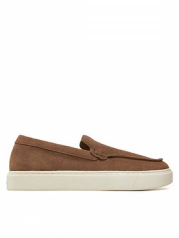 Calvin Klein Туфлі Moccasin Suede HM0HM01794 Коричневий Calvin Klein Туфлі Moccasin Suede HM0HM01794 Коричневий