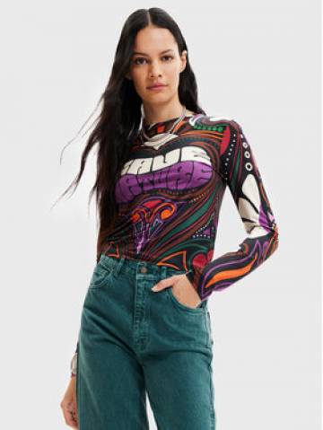 Desigual Блузка Blair 22WWTK35 Кольоровий Slim Fit Desigual Блузка Blair 22WWTK35 Кольоровий Slim Fit