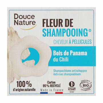 Уценка! Твердый шампунь для волос Douce Nature Fleur De Shampooing против перхоти, 85 г Уценка! Твердый шампунь для волос Douce Nature Fleur De Shampooing против перхоти, 85 г