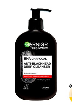 Очищающий гель для лица Garnier Pure Active с углем, против прыщей и черных точек, 250 мл