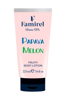 Фруктовый лосьон для тела Famirel Home SPA Fruity Body Lotion, Papaya & Melon, 225 мл
