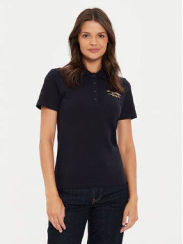 Tommy Hilfiger Поло Script WW0WW43624 Cиній Slim Fit Tommy Hilfiger Поло Script WW0WW43624 Cиній Slim Fit