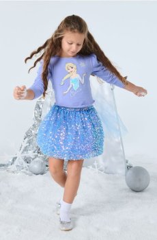 Дитячий комплект одягу Frozen - блакитний