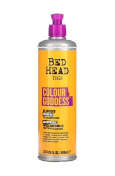 Шампунь TIGI Bed Head Colour Goddess Oil Infused Shampoo для усиления цвета окрашенных волос, 400 мл