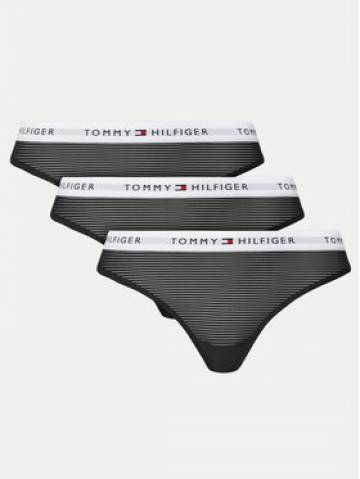 Tommy Hilfiger Набір з 3 пар стрінгів UW0UW05532 Чорний