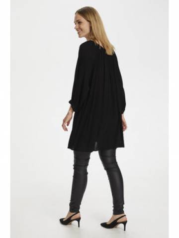Kaffe Туніка Amber 501030 Чорний Relaxed Fit Kaffe Туніка Amber 501030 Чорний Relaxed Fit