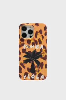 Женский оранжевый чехол с узором для iPhone 16 Pro Max Оранжевый ONESIZE Bimba Y Lola 261BAFT06.29100