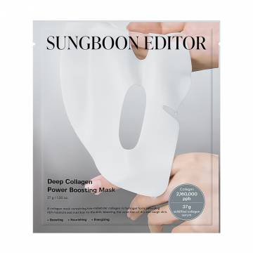 Лифтинговая гидрогелевая маска для лица Sungboon Editor Deep Collagen Power Boosting Mask с коллагеном, 37 г Лифтинговая гидрогелевая маска для лица Sungboon Editor Deep Collagen Power Boosting Mask с коллагеном, 37 г