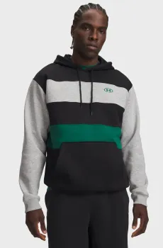 Мужское худи Rival Fleece Striped Hoodie Разноцветный L Under Armour 6014762-009