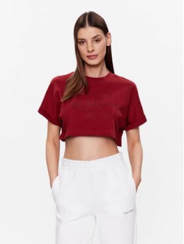 Calvin Klein Jeans Футболка J20J221048 Бордовий Regular Fit Calvin Klein Jeans Футболка J20J221048 Бордовий Regular Fit