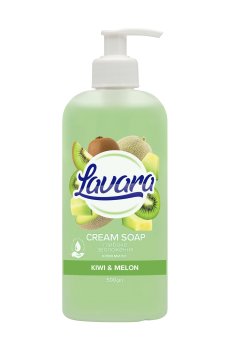 Крем-мыло Lavara Kiwi & Melon Cream Soap Киви-дыня, 500 г