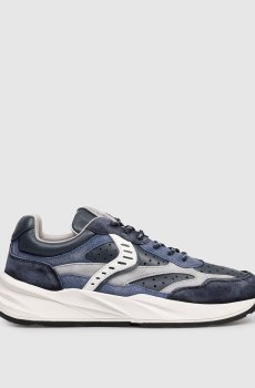 Синие комбинированные кроссовки CLUB22