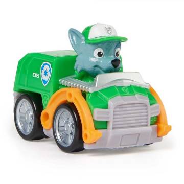 Ігровий набір Paw Patrol Міні рятівний автомобіль з водієм Роккі (SM17791/4969) Ігровий набір Paw Patrol Міні рятівний автомобіль з водієм Роккі (SM17791/4969)