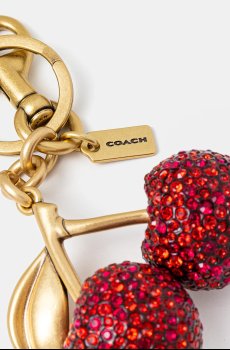 Брелок Coach Cherry