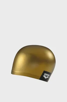 Золотистая шапочка для плавания LOGO MOULDED CAP Золотой ONESIZE Arena 001912-205