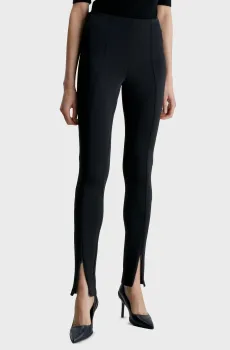 Женские черные леггинсы TECHNICAL KNIT LEGGING Черный 38 Calvin Klein K20K205357