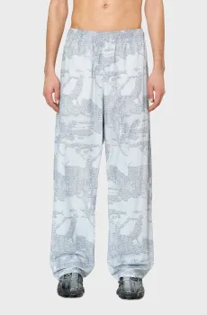 Мужские серые брюки с узором P-FERGY-E Серый 50 Diesel A08823 0JLAX