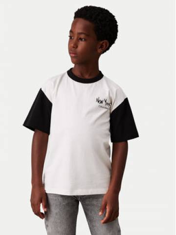 Calvin Klein Jeans Футболка IB0IB02330 Écru Regular Fit Calvin Klein Jeans Футболка IB0IB02330 Écru Regular Fit