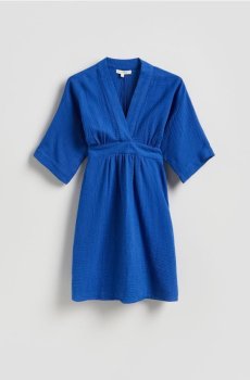 Reserved - Муслінова сукня - індиго - 532IY-57X