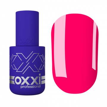 Гель-лак для ногтей Oxxi Professional 312 Неоново-малиновый, 10 мл