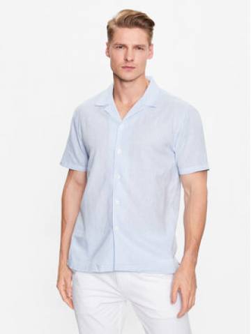 Lindbergh Сорочка 30-203319 Блакитний Relaxed Fit Lindbergh Сорочка 30-203319 Блакитний Relaxed Fit