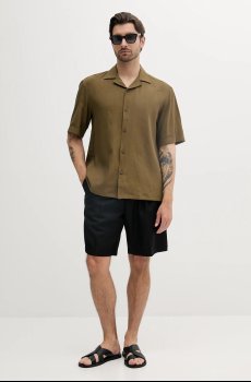 Льняная рубашка BOSS