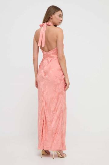 Платье Guess цвет оранжевый maxi прямая Платье Guess цвет оранжевый maxi прямая