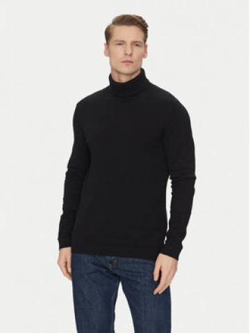 Jack&Jones Гольф Basic 12258051 Чорний Regular Fit Jack&Jones Гольф Basic 12258051 Чорний Regular Fit