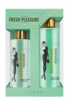 Подарочный набор женский Emotions by Liora Fresh Pleasure (гель для душа, 250 мл + молочко для тела, 200 мл)