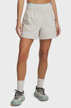 Женские белые шорты W Explor Hike Tech Short Белый S Under Armour 6009565-110
