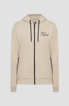 Мужское бежевое худи Бежевый XXL Karl Lagerfeld 533910.705066;410