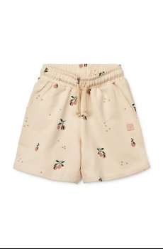 Детские хлопковые шорты Liewood Gram Printed Sweatshorts