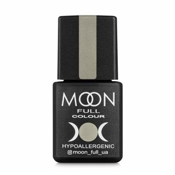 Гель-лак для ногтей Moon Full Color Hypoallergenic Gel Polish 328 серебристо-золотой с разноцветным глиттером, 8 мл