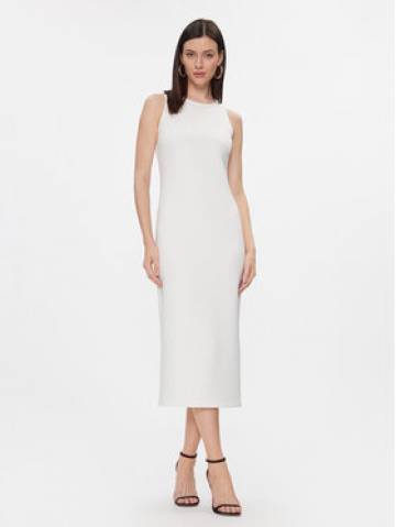 Max Mara Leisure Повсякденна сукня Baccano 2416621027 Білий Regular Fit Max Mara Leisure Повсякденна сукня Baccano 2416621027 Білий Regular Fit