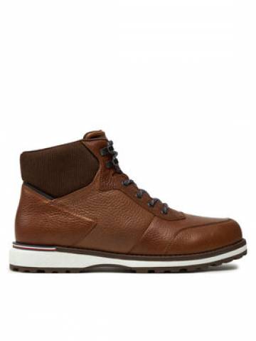 Tommy Hilfiger Черевики Corporate Warm Outdoor Lth Boot FM0FM05148 Коричневий Tommy Hilfiger Черевики Corporate Warm Outdoor Lth Boot FM0FM05148 Коричневий