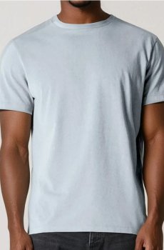 Футболка basic - блакитний