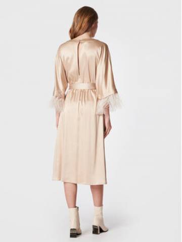 Peserico Коктейльна сукня E02798A00A Бежевий Regular Fit Peserico Коктейльна сукня E02798A00A Бежевий Regular Fit