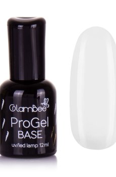 Базовое покрытие для гель-лака GlamBee ProGel Base Color Прозначный, 12 мл